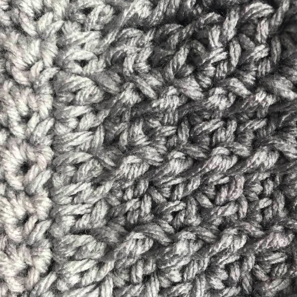 New Handmade Crochet Winter Beanie Hat Youth Child - Picture 3 of 4